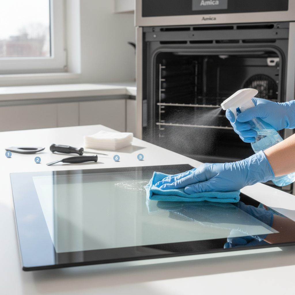 amica jak zdjac szybe