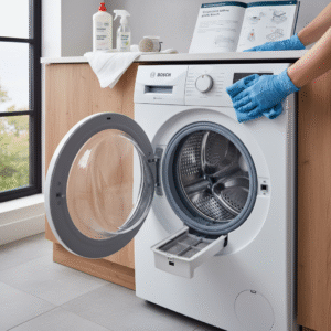 bosch czyszczenie bębna