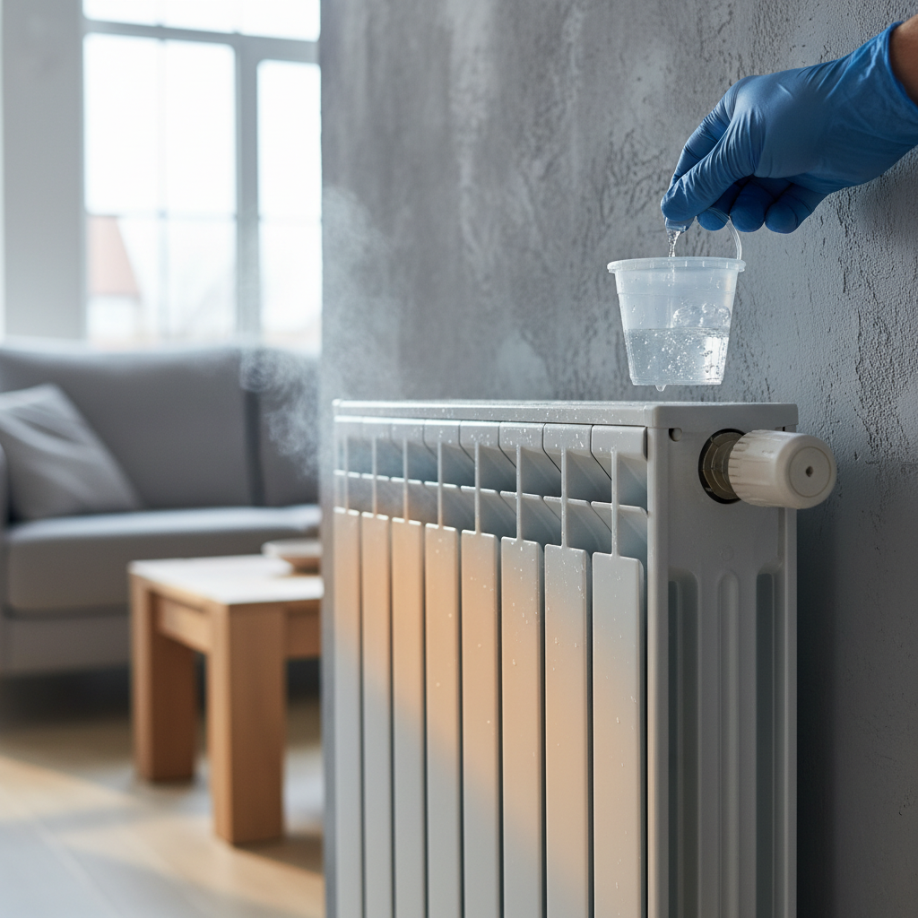 brudna woda w grzejnikach
