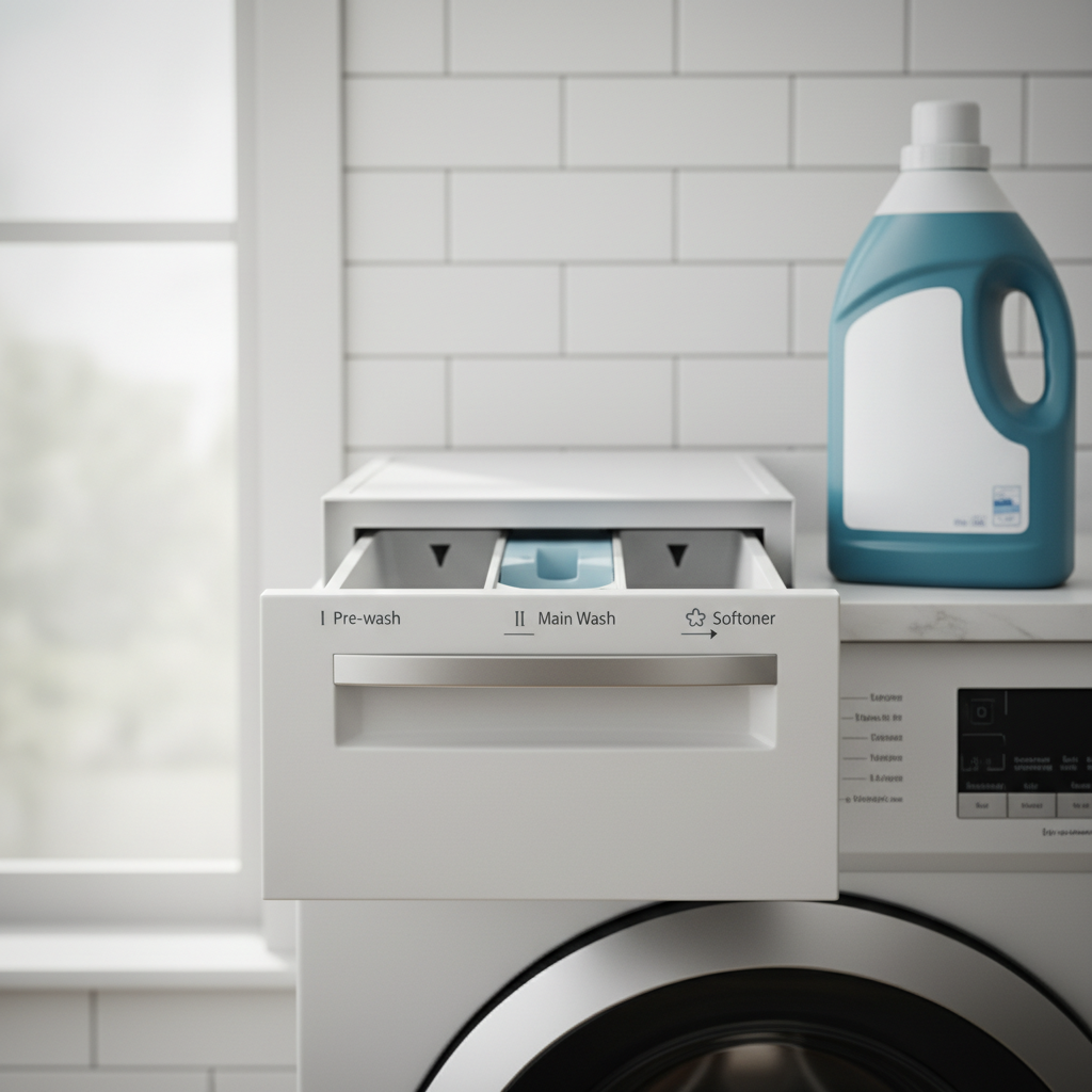 co gdzie wlac do pralki