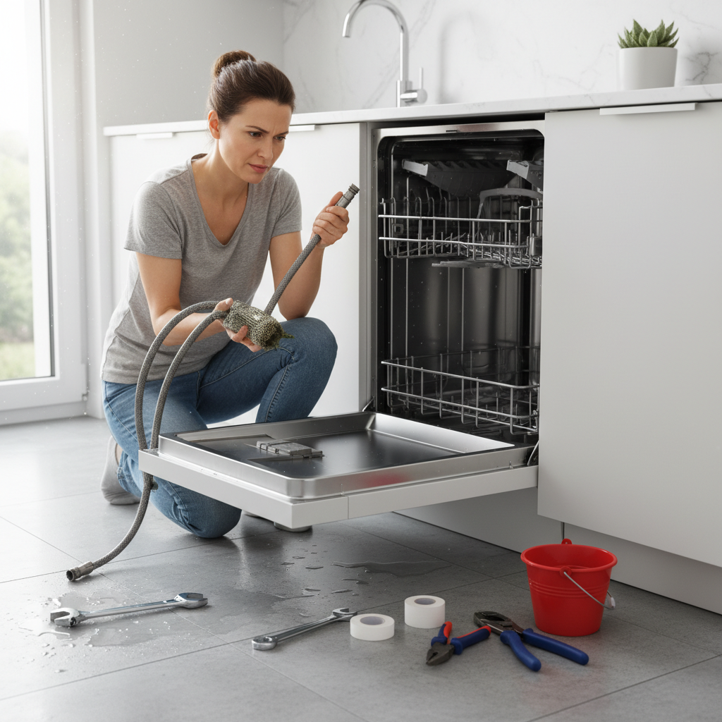 Zmywarka nie pobiera wody? Szybkie rozwiązanie!