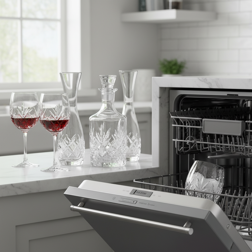 czy krysztal mozna myc w zmywarce