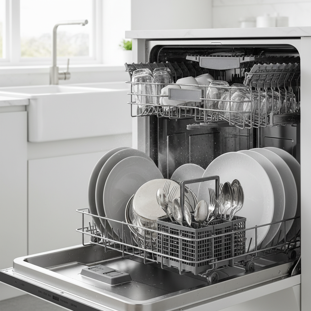 czy płukać naczynia przed włożeniem do zmywarki