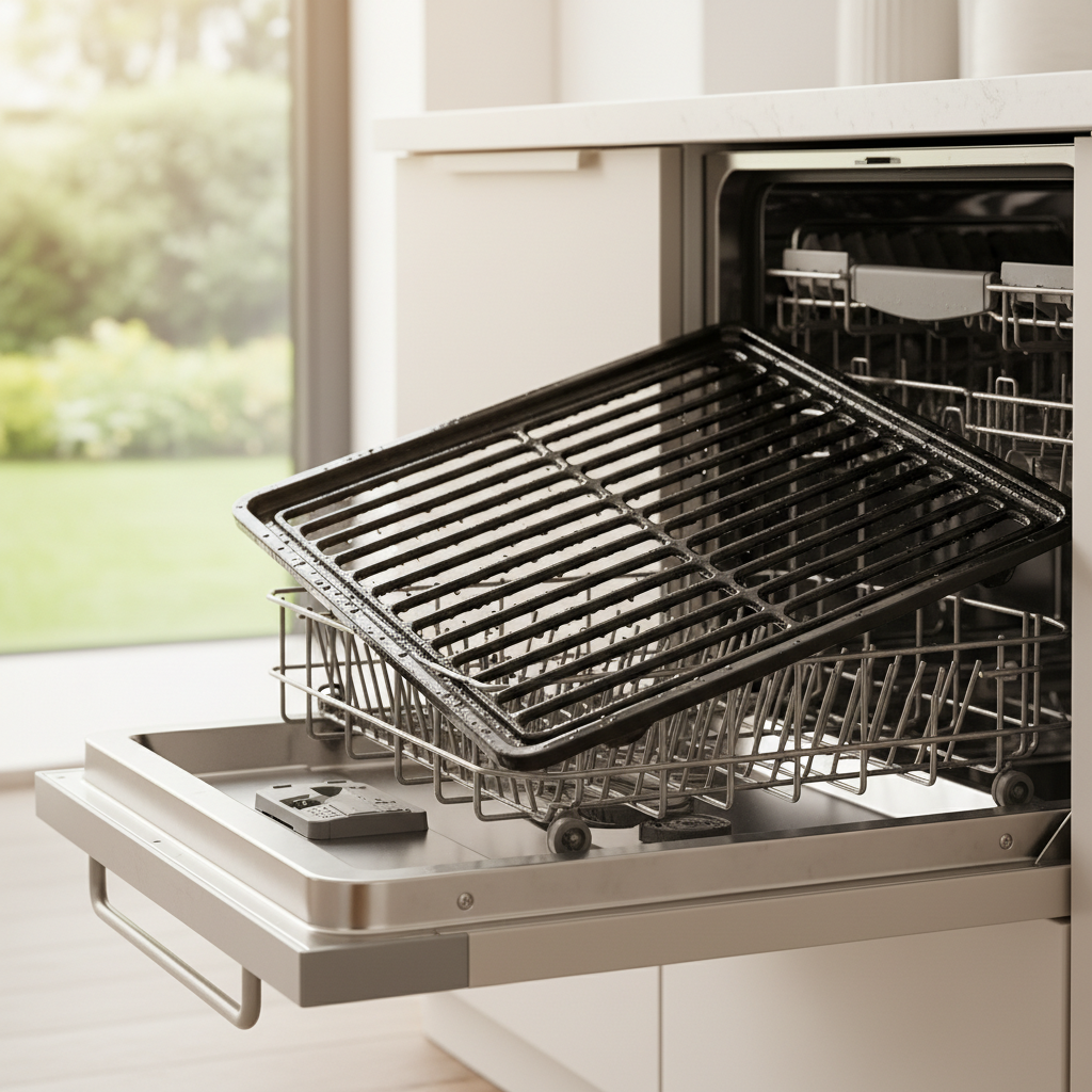 czy ruszt emaliowany można myć w zmywarce