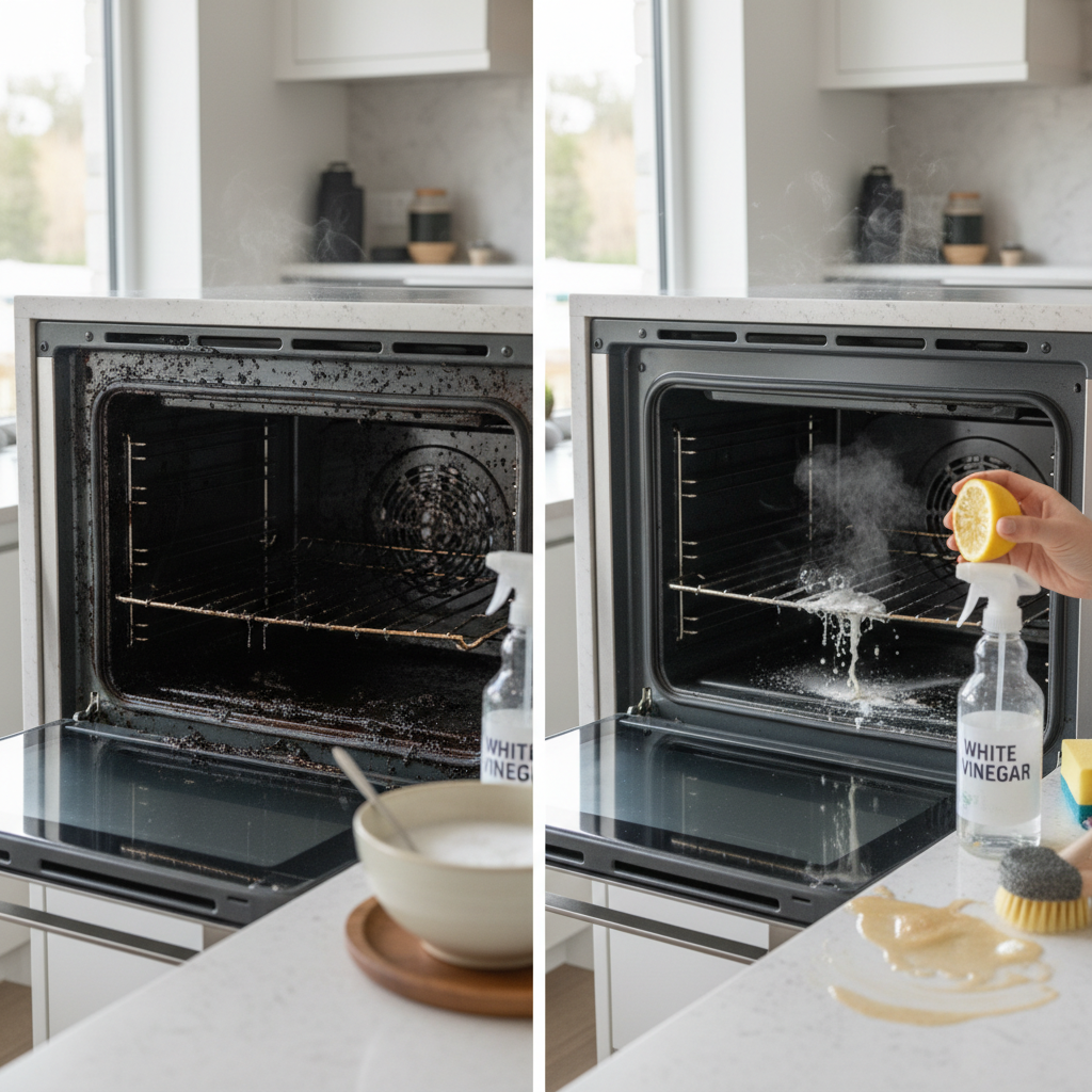 czym umyć piekarnik z tłuszczu