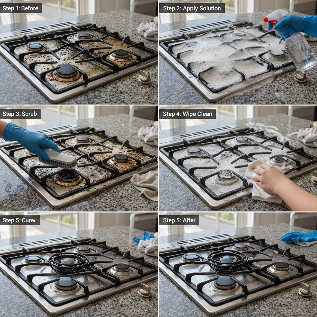 czyszczenie kuchenki