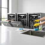 czyszczenie płaszcza wodnego zmywarki