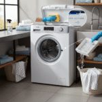 czyszczenie pralki ładowanej od góry