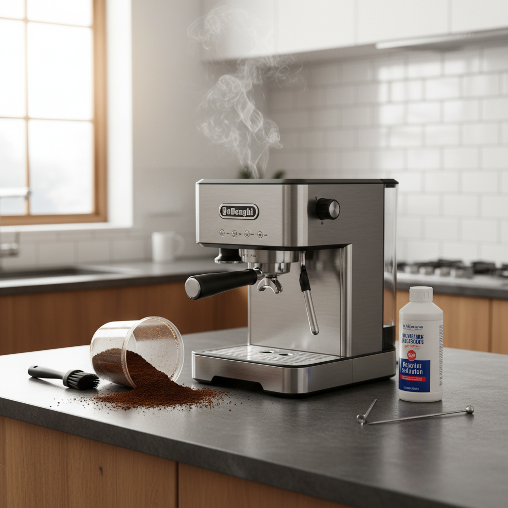 Ekspres Krups nie robi kawy? Szybka diagnoza i rozwiązanie!