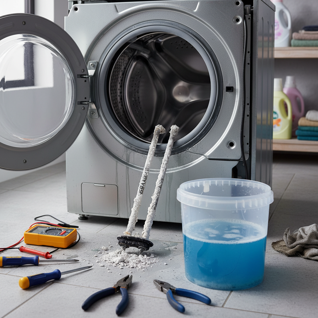 Gdzie jest grzałka w pralce? Prosta wymiana i oszczędność!