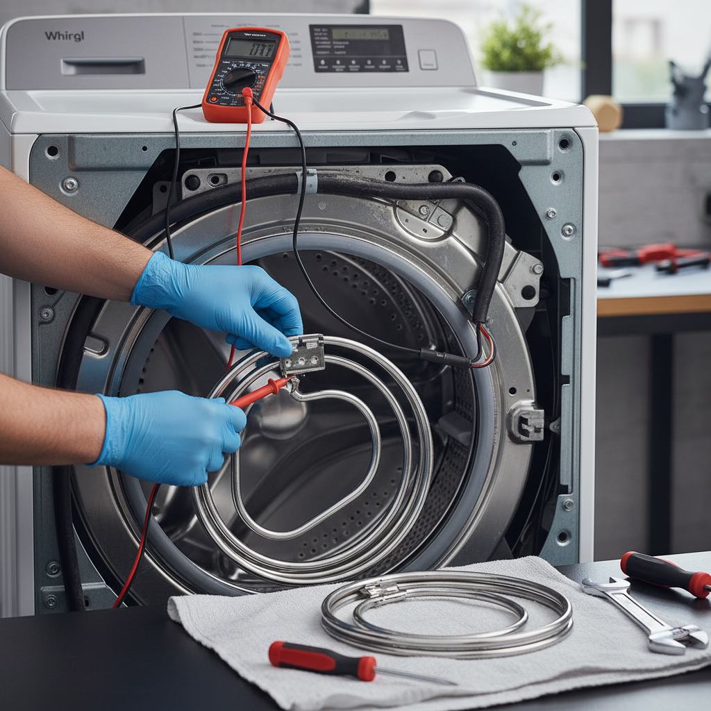 gdzie jest grzałka w pralce whirlpool