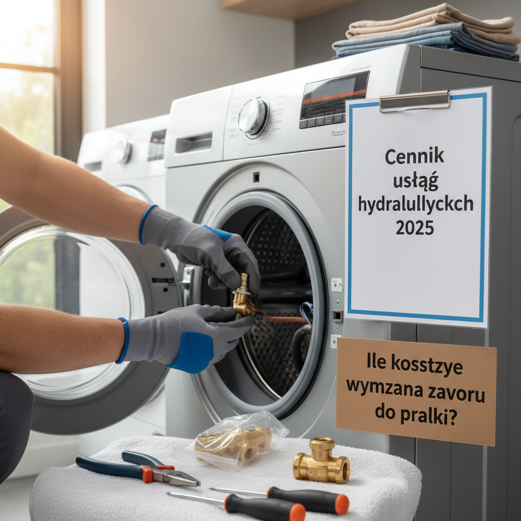 Ile kosztuje wymiana zaworu do&nbsp;pralki? Zobacz Cennik 2025!