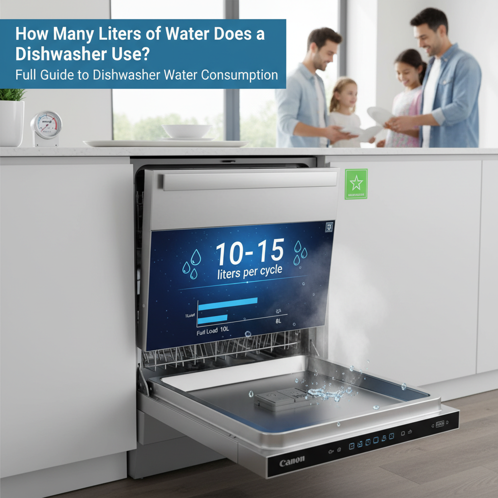 ile litrów wody pobiera zmywarka