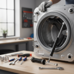 jak naprawić amortyzator pralki