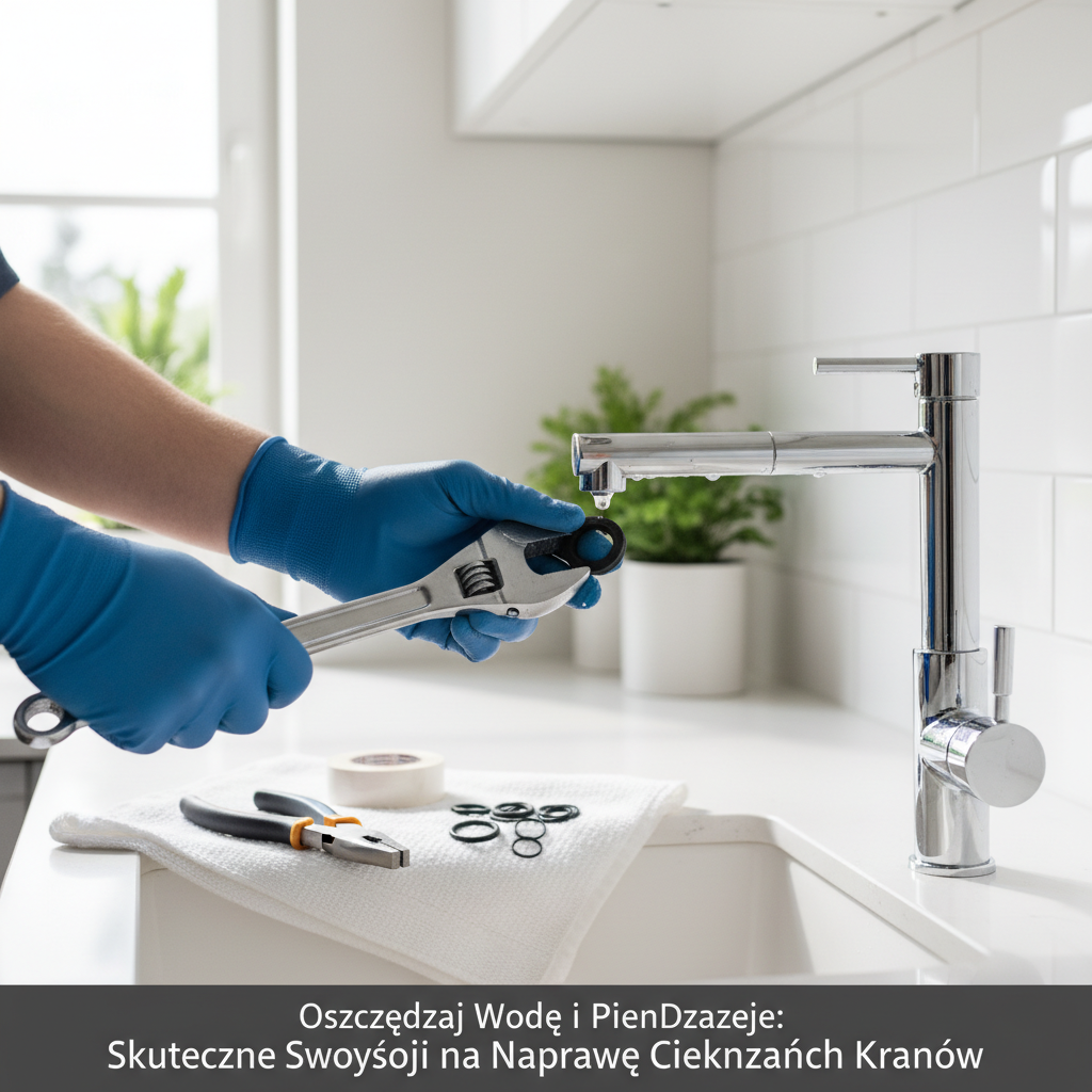 Oszczędzaj Wodę i Pieniądze: Skuteczne Sposoby na Naprawę Cieknących Kranów