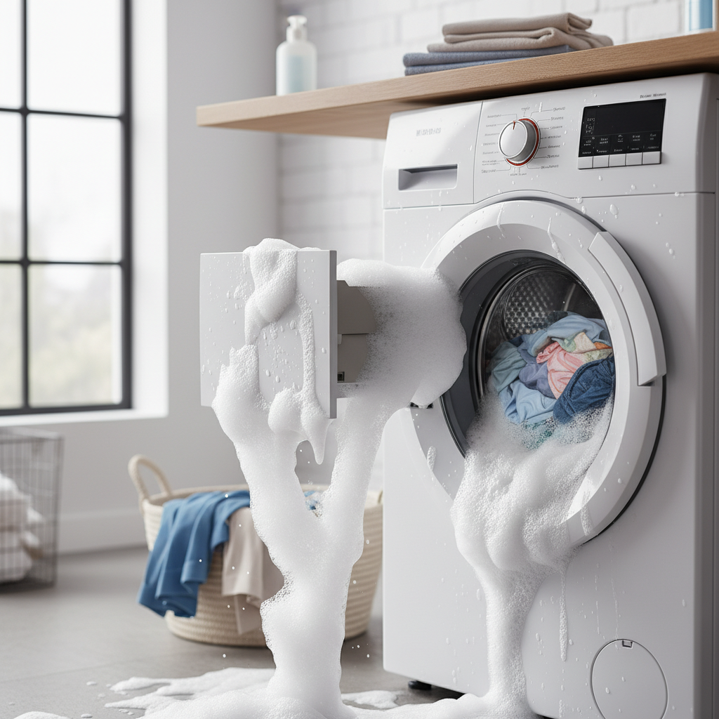 pikanie pralki podczas prania