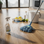 błyszczące panele podłogowe