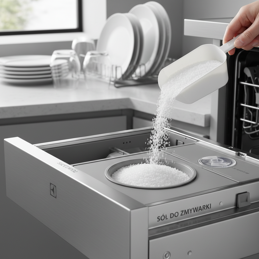 brak soli w zmywarce symbol electrolux