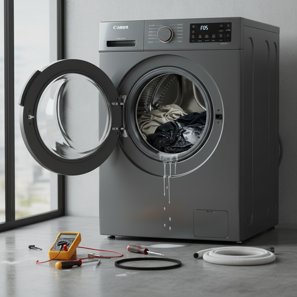 brak wirowania w pralce