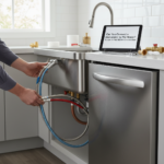 ciepła woda do zmywarki