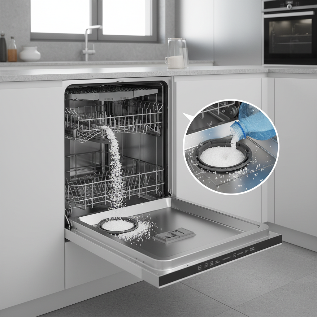 co robi sól w zmywarce