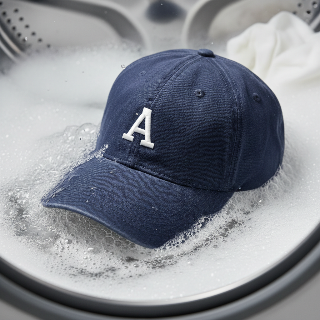 czy czapki z daszkiem można prać w pralce