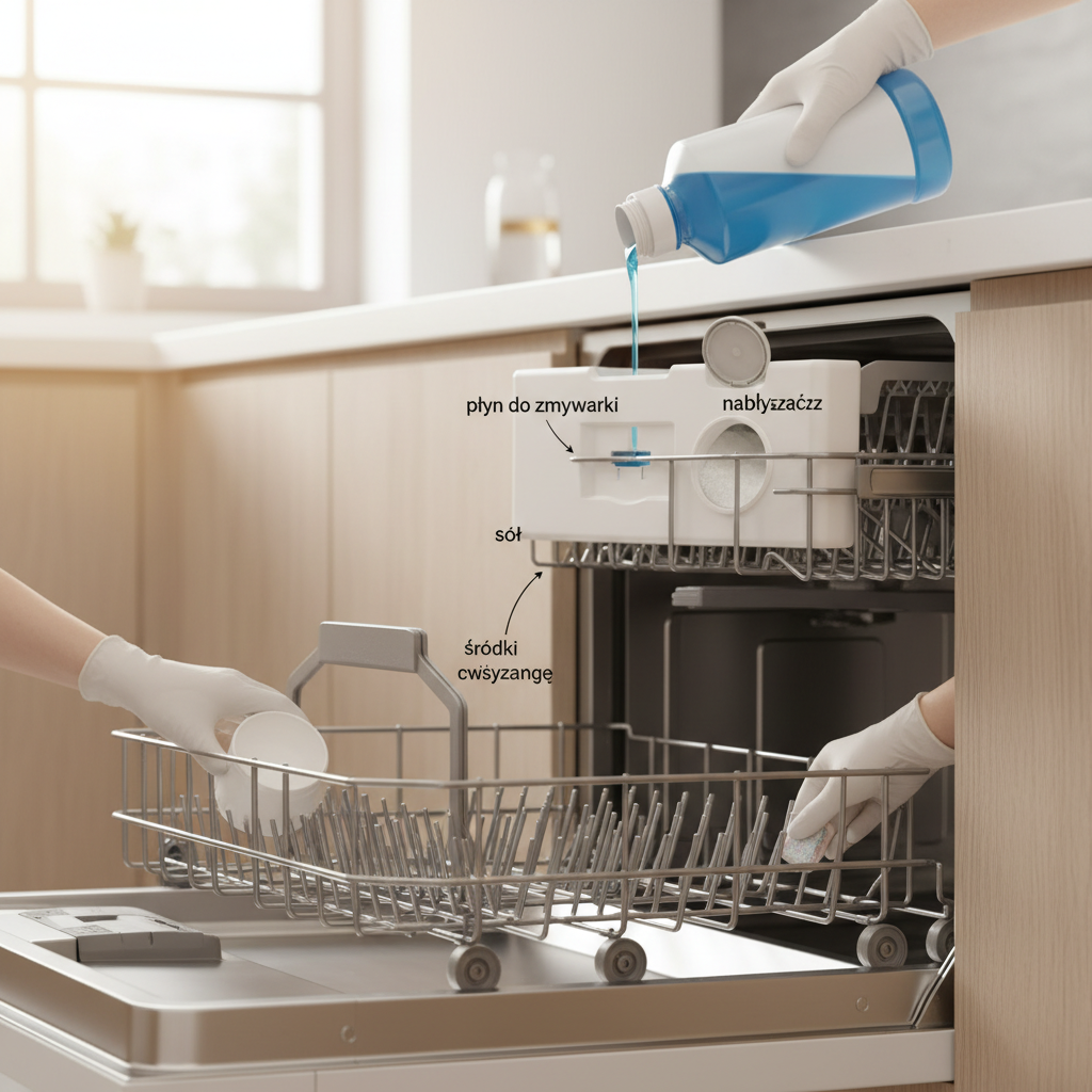 czy do zmywarki można wlać płyn do naczyń