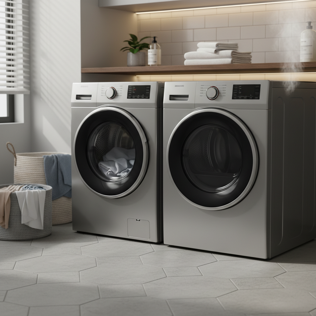 czy suszarka może być głębsza od pralki