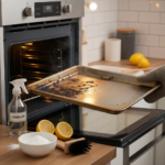 czym czyścić blachę z piekarnika