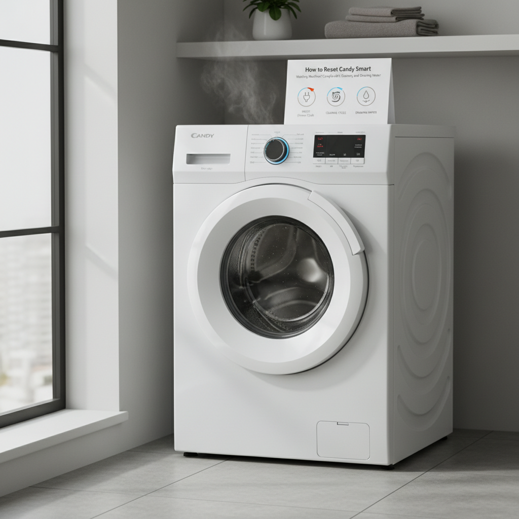 Czyszczenie pralki Candy: Reset, Odświeżenie i&nbsp;Rozwiązanie Błędów
