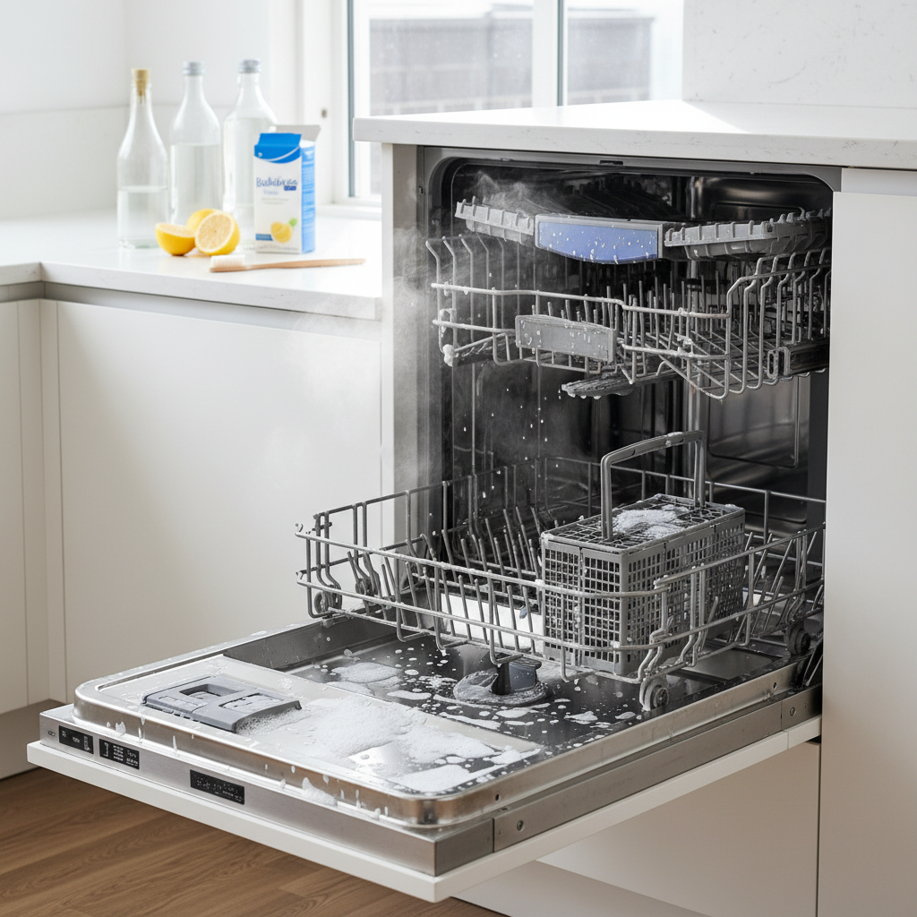 czyszczenie zmywarki domowym sposobem