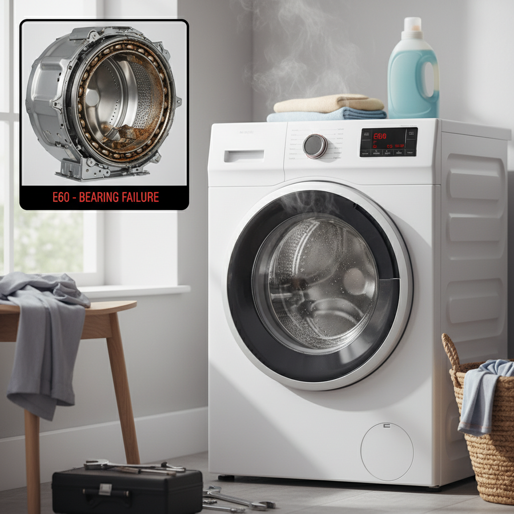 dlaczego pralka buczy