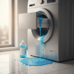 dlaczego pralka zostawia wodę w pojemniku na płyn do płukania