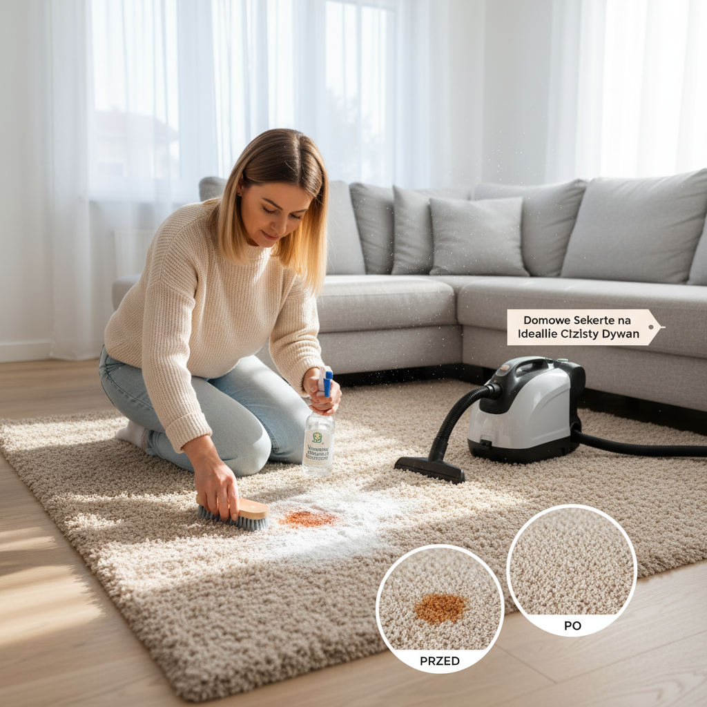 Domowe Sekrety na Idealnie Czysty Dywan: Proste i Efektywne Techniki