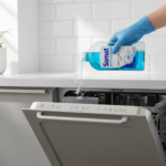 gdzie wlać płyn do czyszczenia zmywarki