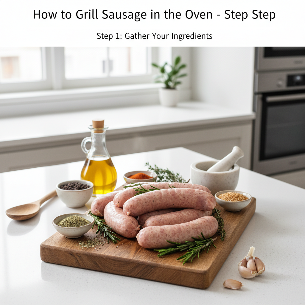 Jak grillować kiełbasę w piekarniku