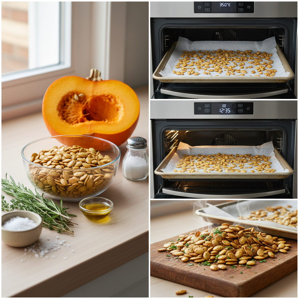 jak prażyć pestki dyni