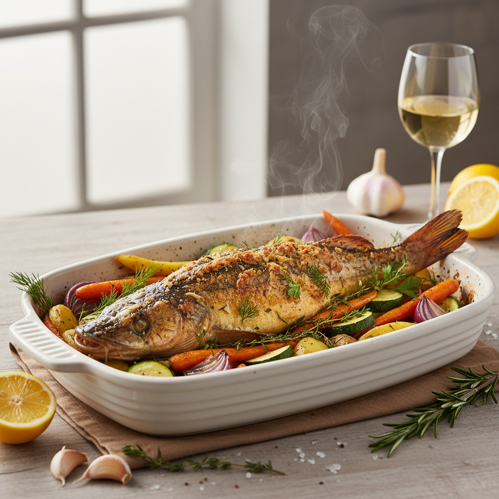 jak przyrządzić lina w piekarniku