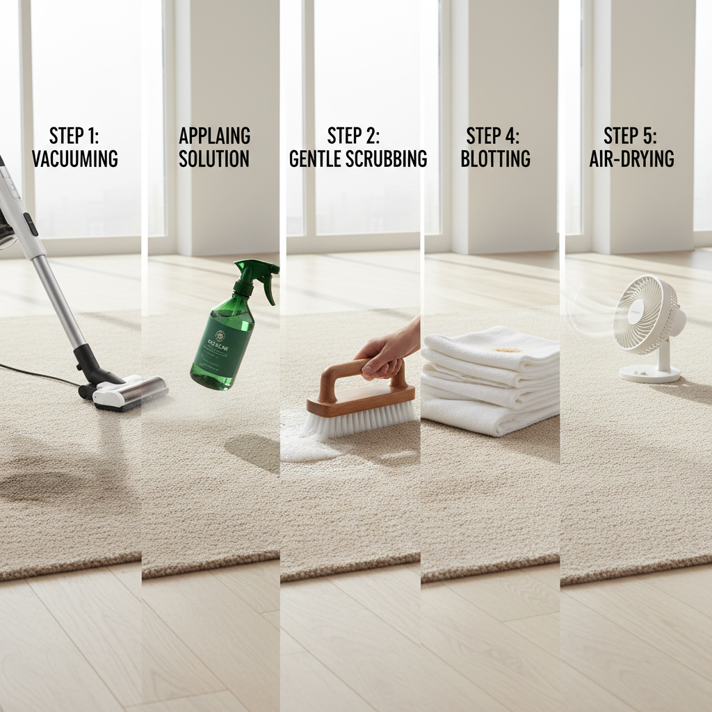 Jak skutecznie wyczyścić dywan? Szybkie i&nbsp;Domowe Metody!