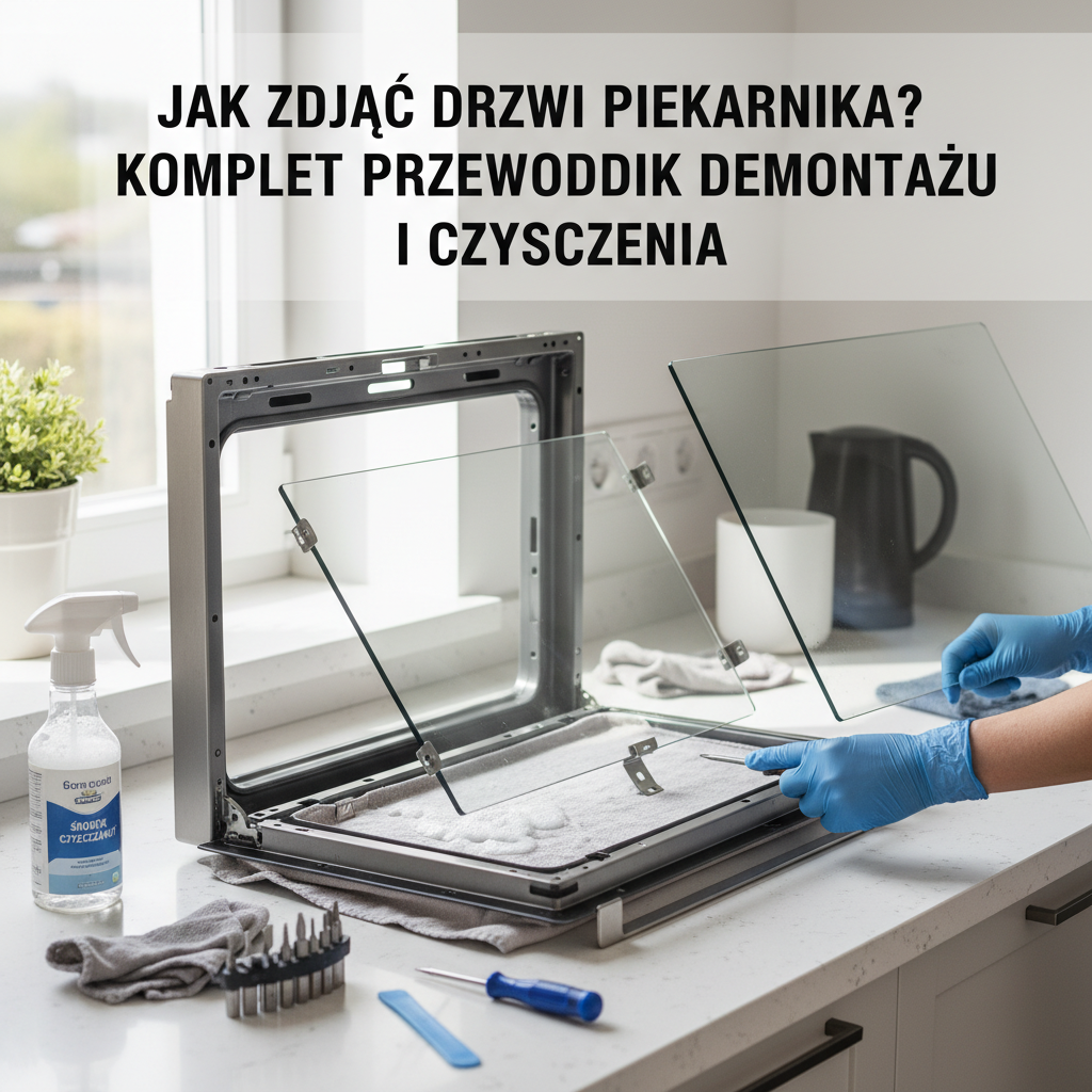 jak wyciągnąć drzwiczki z piekarnika