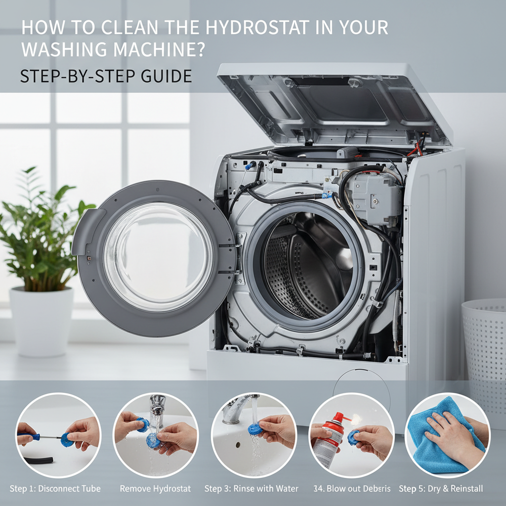 jak wyczyścić hydrostat w pralce