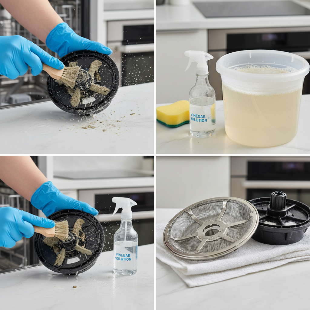 jak wyczyścić pompę w zmywarce