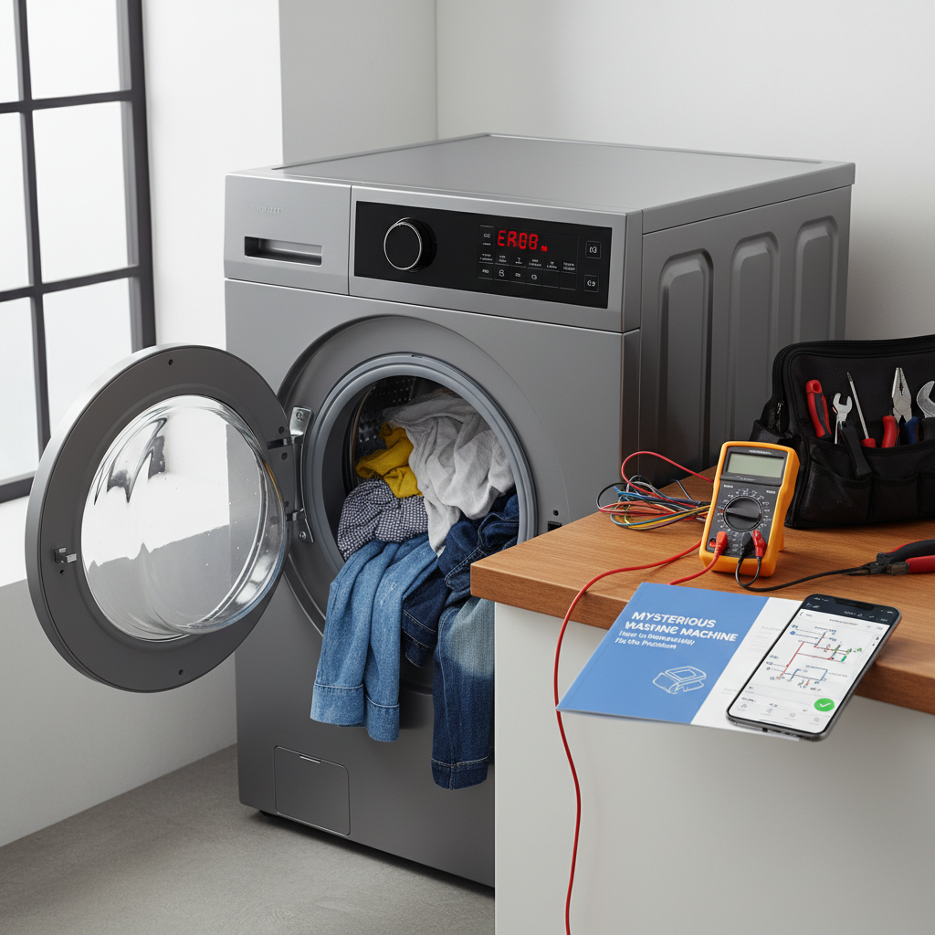 Tajemnicze Zatrzymania Pralki: Jak Rozpoznać i Naprawić Problem