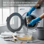 czyszczenie filtra w pralce