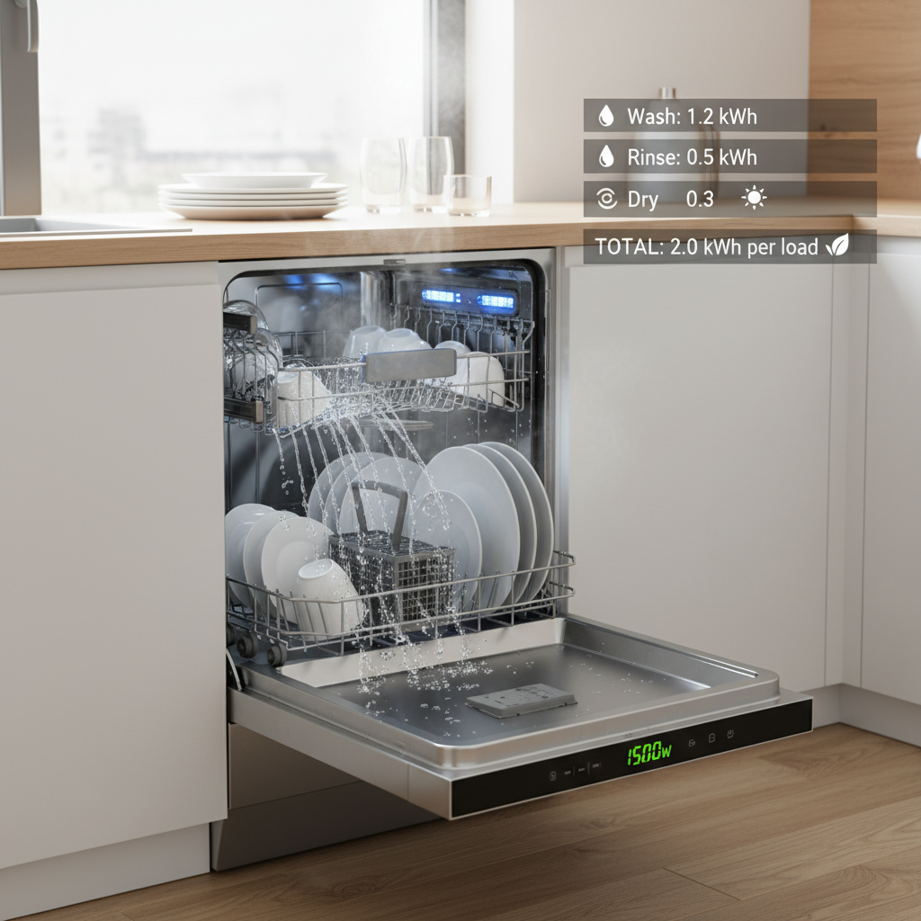 ile pradu zuzywa zmywarka